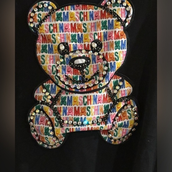 Moschino- Bear sweater, gummy bear and rhinestone design - Picture 2 of 5